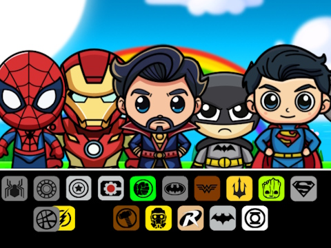 Laro Sprunki superhero online
