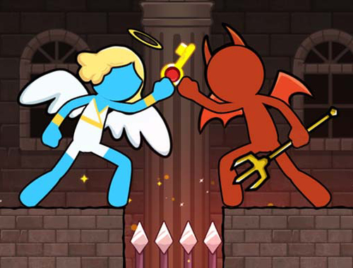 Laro Stickman Duo: Tumakas sa libingan  online