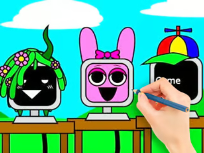 Laro Kulay ng Kulay: Sprunki Fun Computer  online