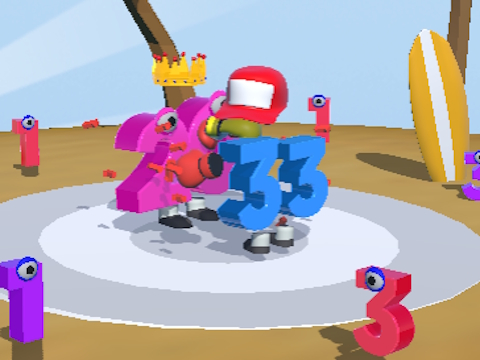 Laro Number Run 3D online