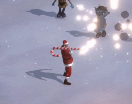 Laro Santa na may kanyon  online