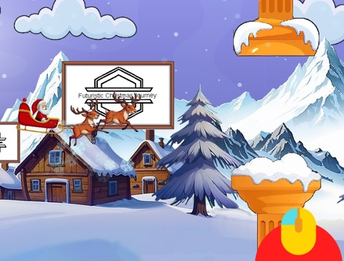 Laro Futuristic na paglalakbay sa Pasko  online