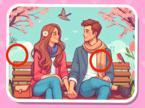 Laro Hanapin ang mga pagkakaiba -iba ng mag -asawa  online