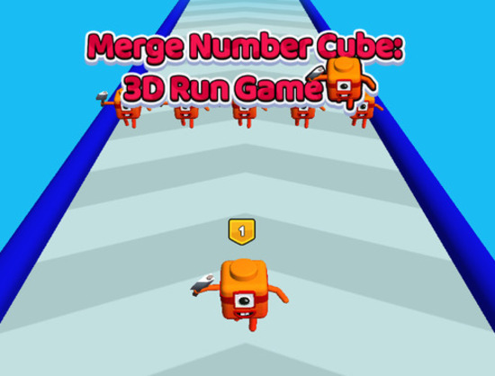 Laro Merge Number Cube 3D Run Game online
