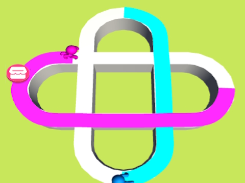 Laro Pintura run 3D: Kulay  online