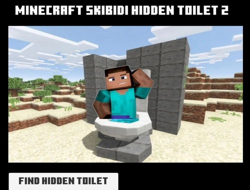Laro Minicraft SkiBidi Nakatagong Toilet 2  online
