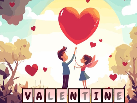 Laro Nakatagong Alphaword ng Valentine  online
