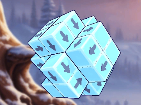 Laro Bagong Taon Cube sa 3D  online