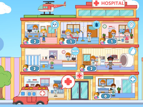 Laro Toca Avatar: Ang aking ospital  online