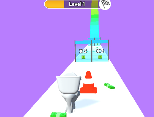 Laro SKIBIDI TOILET MONET STACK  online