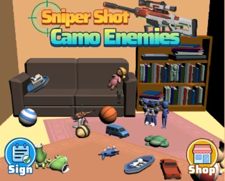 Laro Sniper Shot Camo Enemies online