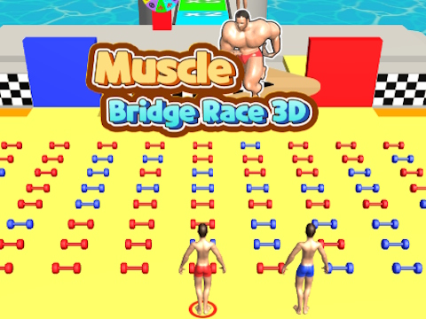Laro Muscle Bridge Race 3D online