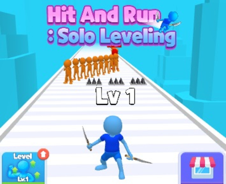 Laro Pindutin at patakbuhin ang solo leveling  online