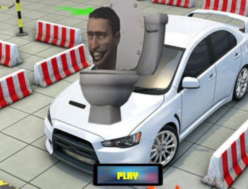 Laro SKIBIDI TOILET PARKING CAR online
