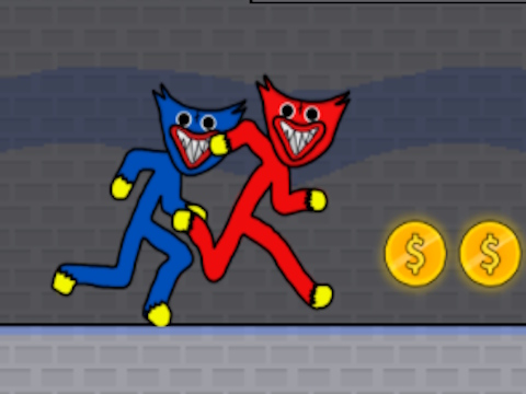 Laro Stickman Huggy Party duo online