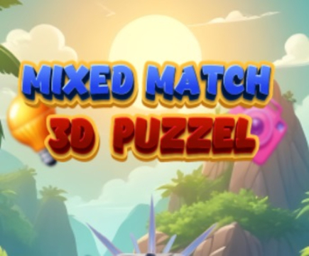 Laro Mixed match 3D puzzle online