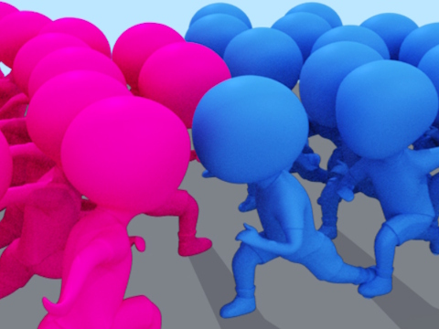 Laro Bilang ng Master: Crowd Runner 3d  online