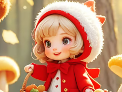 Laro Jigsaw Puzzle: Little Red Riding Hood online