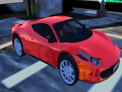 Laro GT Burnout Parking Simulator online