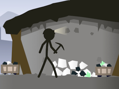 Laro Stickman Mining Simulator online