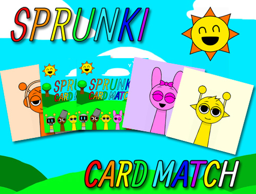 Laro Sprunki Memory Card Match online
