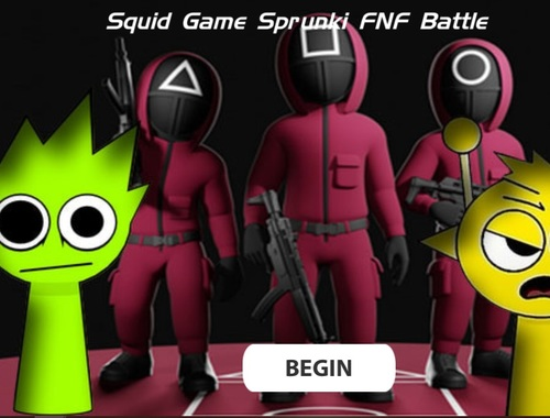 Laro Squid Game Sprunki FNF Battle online