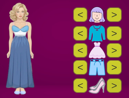 Laro Magbihis ng fashion ng laro  online