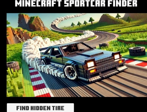 Laro Minecraft SportCar Finder online