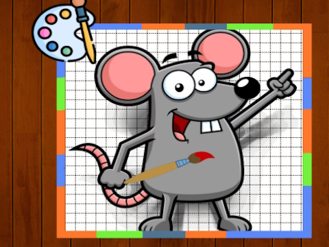 Laro Nakakatawang oras ng pangkulay ng mouse  online
