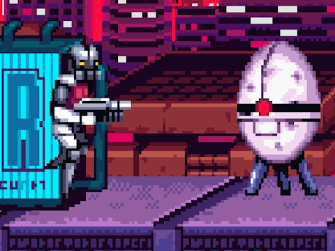 Laro Walang katapusang Cyberpunk Runner  online