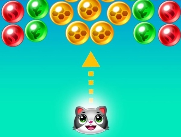 Laro I -save ang Cats Bubble Shooter  online