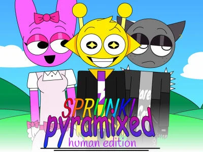 Laro Sprunki Pyramixed: Human Edition online