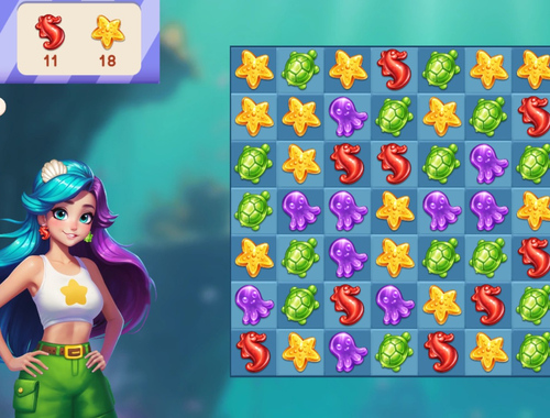 Laro Underwater Adventures: Match 3 online