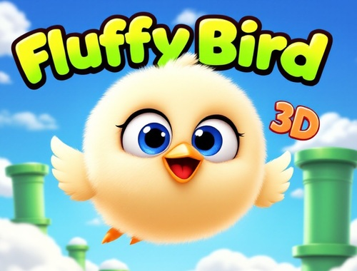 Laro Fluffy Bird 3d online