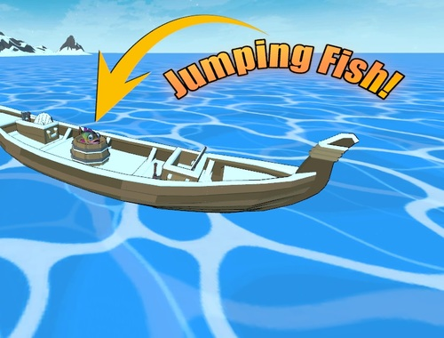 Laro Tumatalon na isda  online