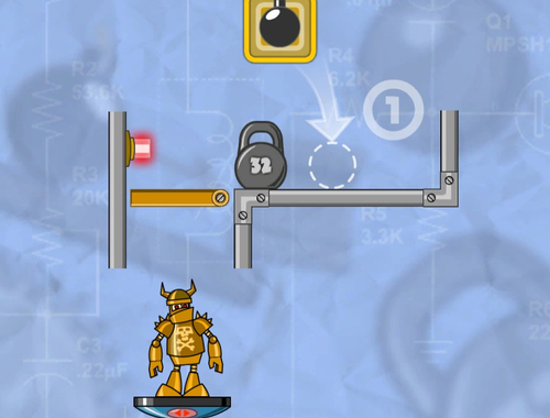 Laro Crash ang robot!  online
