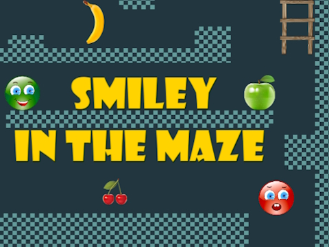 Laro Smiley sa maze  online