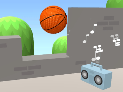 Laro Bounce dunk basketball  online
