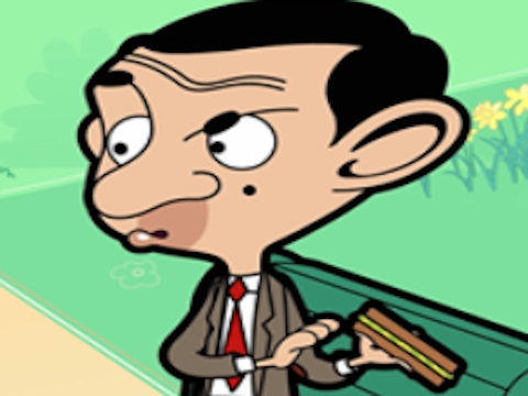 Laro Mr Bean sliding puzzle  online