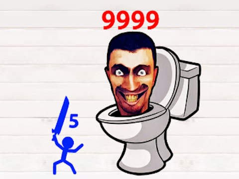 Laro Stickman Hero SkiBidi Tower Defense  online