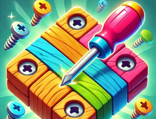 Laro Unscrew wood puzzle  online