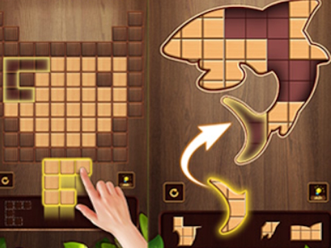 Laro Woodpuz: I -block ang mga larong puzzle  online