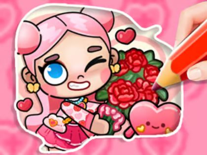 Laro Kulay ng Kulay: Avatar Valentine's  online