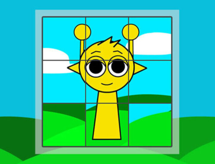 Laro Sprunki puzzle at pagkanta  online