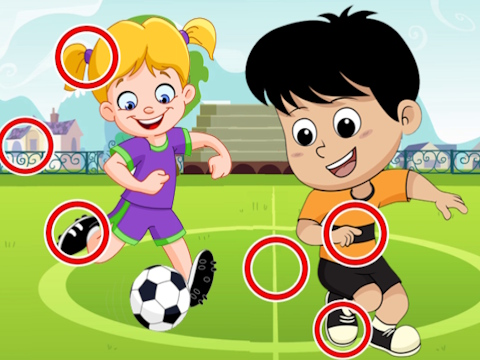 Laro Mga pagkakaiba sa soccer  online