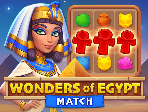 Laro Mga kababalaghan ng Egypt match  online