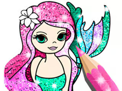 Laro Kulay ng libro: Little Mermaid  online