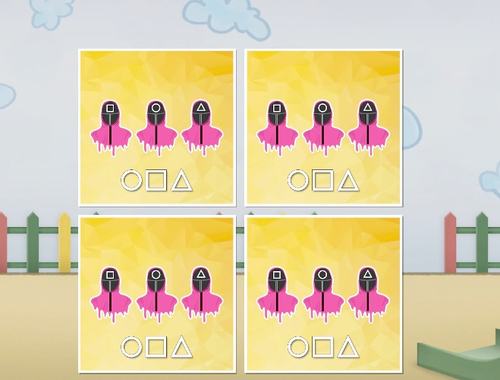 Laro Squid Game Memory Card Match  online