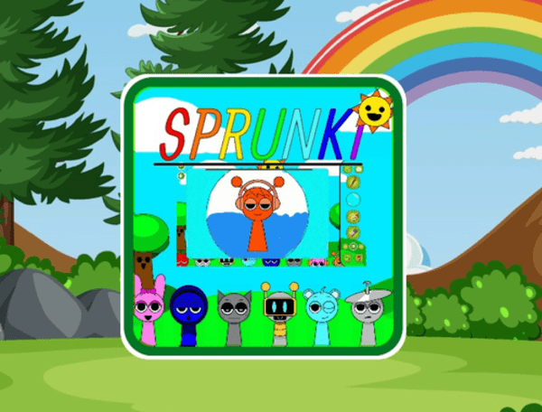 Laro Sprunki Coloring Books  online