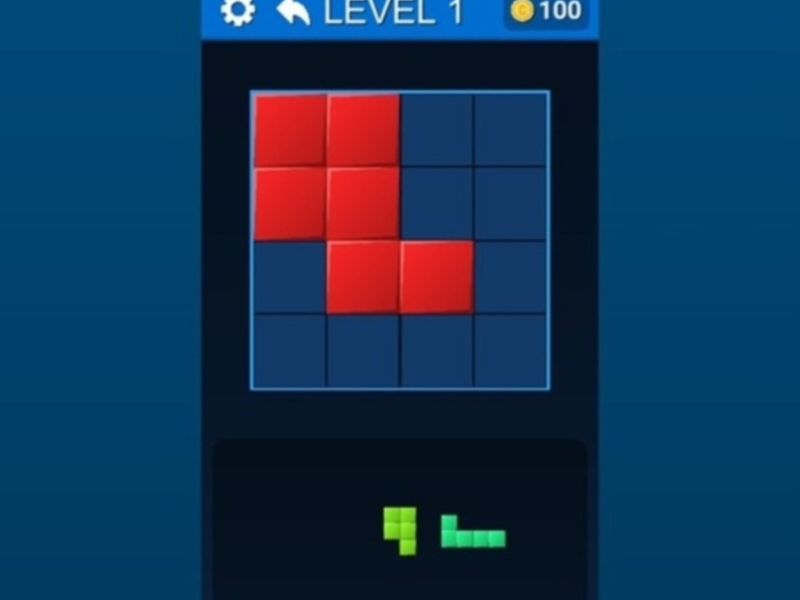 Laro Puzzle block punan ito nang lubusan  online